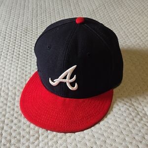 New Era Atlanta Braves Snapback Size 7 1/2